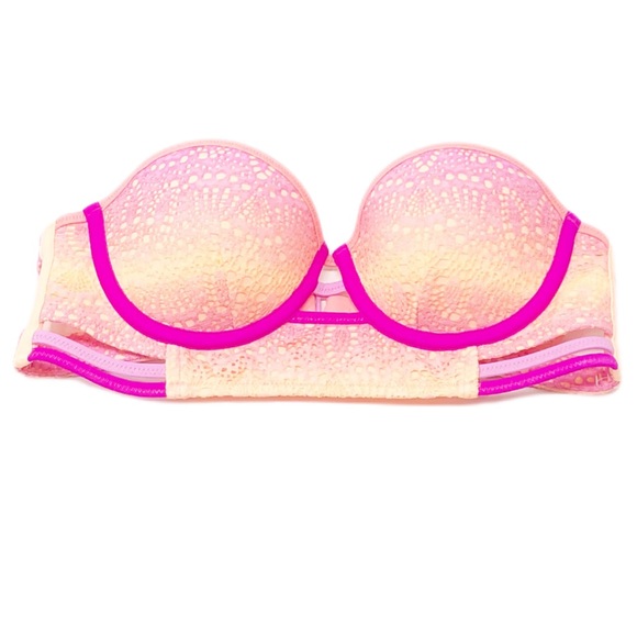 ✨NWT Victoria’s Secret Lace Push Up Strappy Bikini - Picture 2 of 11